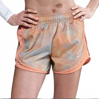 Nike Womens Tempo Lined Dri Fit 3In Shorts In Apricot