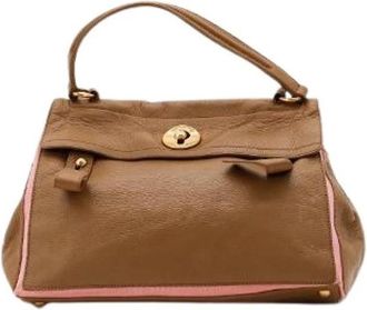 Saint Laurent Pre-owned Le Muse Handbag - Dames - Vintage Handtas - Bruin - ONE Size - Leer - Vintage