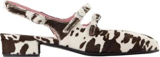 Carel Peche 25 Pumps - Dames - Pumps - Wit - 38 EU - Leer - Schoenen