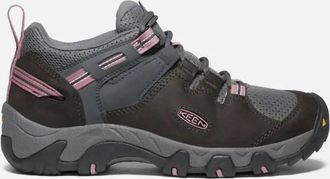 Keen Womens Steens Vent Hiking Sneakers In Magnet/nostalgia Rose