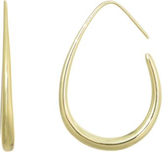 Adornia Wire Hoop Earrings in Gold at Nordstrom Rack