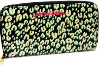 Louis Vuitton Pre-owned Long wallet (bi-fold) - Dames - Vintage Accessoires - Zwart - ONE Size - Leer - Vintage