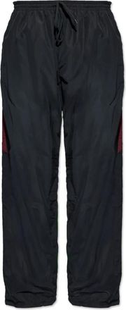Balenciaga Logo Broeken - Heren - Wijde Broeken - Zwart - L - Katoen - Broeken
