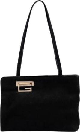 Gucci Pre-owned Shoulder Bags, female, Black, Size: ONE SIZE Pre-owned Vintage Shoulder Bag