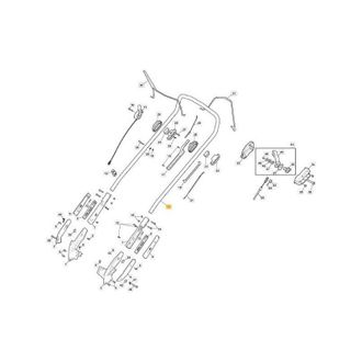 STIGA Sports Maniglia Buldog Mp2 554 Bbc Grigio+impugn. Stiga Originale - 381007643/0