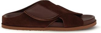 Pedro Garcia Brown Velvet Womens Sandals