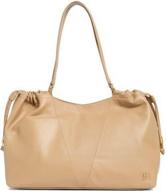 Vince Camuto Leane Leather Tote in Brown at Nordstrom Rack