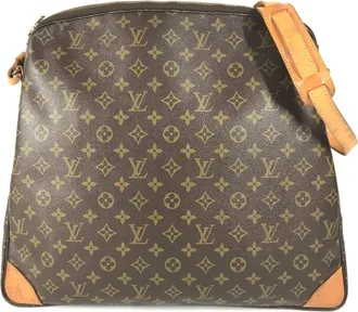 Louis Vuitton Brown Monogram Shoulder Bag Tote Bag (Pre-Owned)