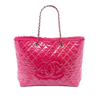 Chanel Bolso Tote Funny Pre-owned - Pre-owned - Mujer - Rosa - ONE SIZE
