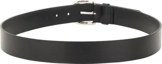 Isabel Marant Leather Belt - Black