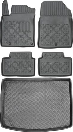 OEM Juego De Alfombrillas Para Kia Ceed Iii Hatchback De 2018: Alfombrilla Para Coche + Alfombrilla Para Maletero