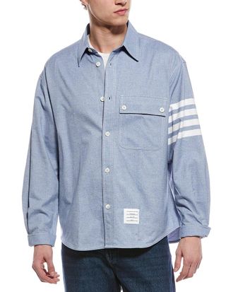 Thom Browne 4 Bar Oversized Shirt