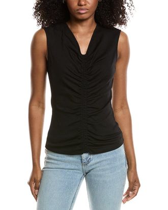 Lafayette 148 New York Center Ruched Top