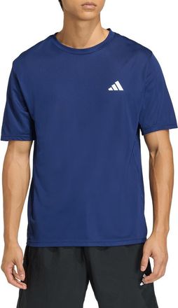 adidas Essentials Crewneck T-Shirt in Dark Blue at Nordstrom Rack, Size X-Large R