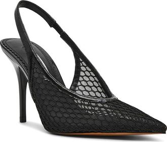 Steve Madden Andromeda Womens Shoes Black Mesh Crochet : 7.5 M, Textile