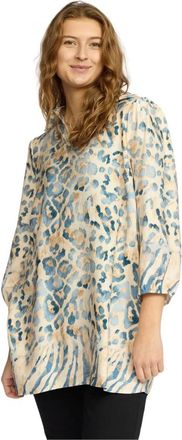 2-Biz Mujer, Blusas y Camisas, Multicolor, Talla: L