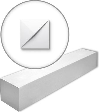 NMC Nmc - Puzzle-box Arstyl Noel Marquet 1 Caja 6 Piezas 3d Revestimiento Mural Dise&ntilde;o Moderno Blanco 0,84 M2