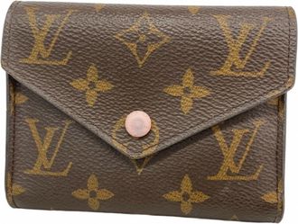 Louis Vuitton Brown Rose Ballerine Wallet (Tri-Fold) (Pre-Owned)
