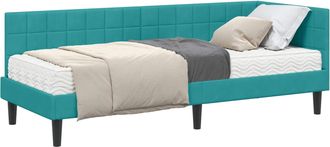 vidaXL Estructura De Cama Esquina Con Colch&oacute;n 2 Uds. Tuquesa Vidaxl