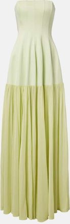 SIMKHAI Sandrine gathered jersey bustier gown