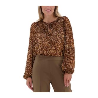 Second Female Nutmeg Blouse - Dames - Blouses - Bruin - XS - Overhemden