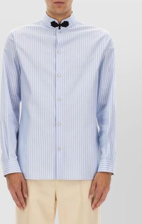 Valentino oxford cotton shirt toggle