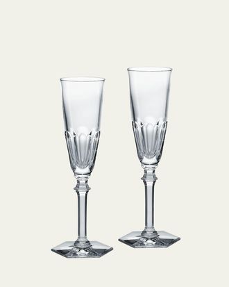 Baccarat Harcourt Eve Champagne Flutes, Set of 2