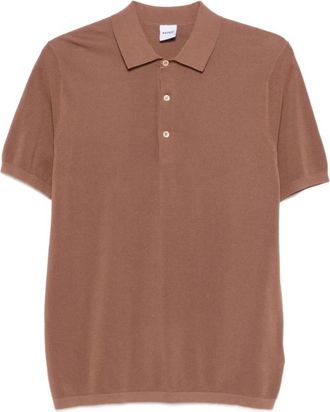 Aspesi T-shirt met ronde hals - Heren - Ronde hals truien - Bruin - XL - Katoen - Truien & Vesten