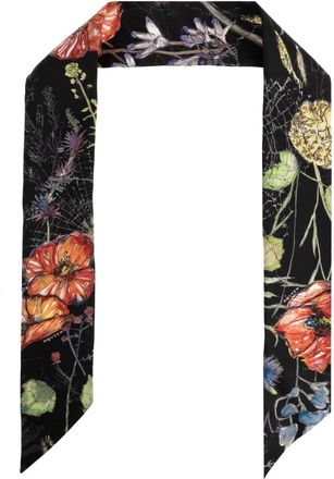 Alexander McQueen Dames, Accessoires, Zwart, Maat: ONE Size Zijde