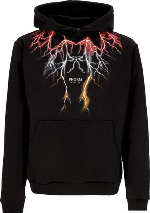Phobia Archive Lightning Hoodie - Heren - Hoodies - Zwart - M - Katoen - Hoodies & sweatvesten