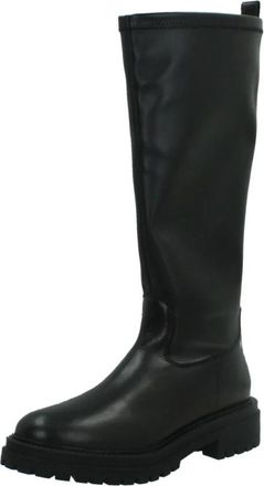 Geox Iridea Boot - Dames - Hoge Laarzen - Zwart - 37 EU - Leer - Schoenen