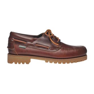 Sebago Loafers - Heren - Bootschoenen - Bruin - 45 EU - Leer - Schoenen