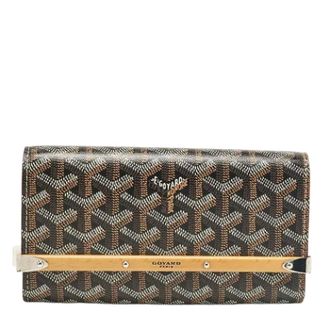 Goyard Pre-owned Coated canvas clutches - Dames - Pre-owned - Bruin - Maat: ONE Size