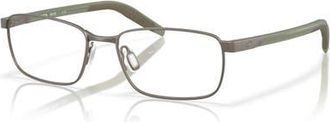 Costa 55mm Rectangle optical glasses in Grey at Nordstrom