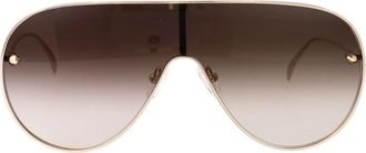 Alexander McQueen Stijlvolle zonnebril Am 0481S - unisex - Zonnebrillen - Bruin - ONE Size - Accessoires