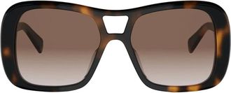 Celine Triomphe Pilot Zonnebril - Dames - Zonnebrillen - Bruin - ONE Size - Accessoires