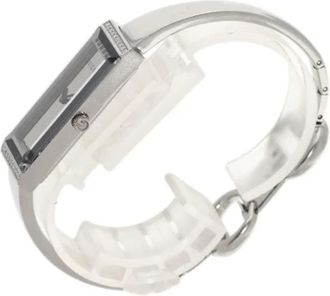 Gucci Pre-owned Watches, female, Gray, Size: ONE SIZE Pre-owned Glass watches