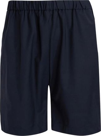 Brian Dales Shorts con vita elasticizzata - Blu