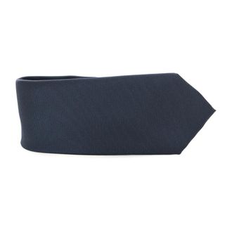 Canali Ties, male, Blue, Size: ONE SIZE Plain Silk Tie