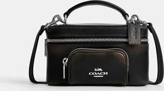 Coach Rainer Crossbody Bag 18 With Pocket In Loved Leather