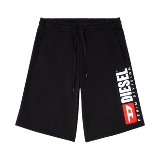 Diesel Casual Shorts, male, Black, Size: XL P-crow-div