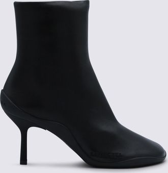 Balenciaga Black Leather Shibuya Boots
