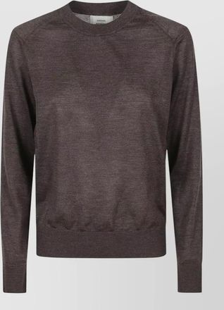 Loulou Studio ditto crew neck sweater long sleeves