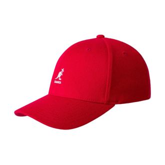 Kangol Caps, unisex, Red, Size: L/XL Red Unisex Baseball Cap Allergy-Free