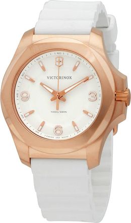 Victorinox by Swiss Army I.N.O.X. V Quartz White Dial Ladies Watch 241954