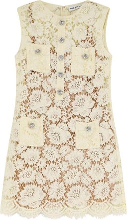 Self Portrait Lace Mini Dress-Donna