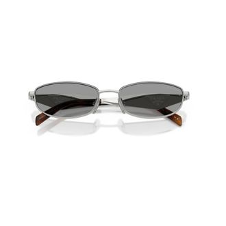 Prada Sunglasses, unisex, Gray, Size: 55 MM Sunglasses