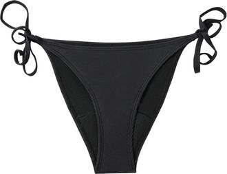 Generic Period Pants For Swimming For Girls Teens Women Low Waisted Black Bikini Side Tie Period Swimwear Menstrual Leakproof Underwear Swim Bottoms Menstrual