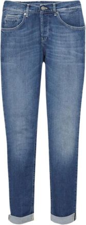 Dondup Slim Fit Jeans, male, Blue, W33, George Slim-fit Jeans