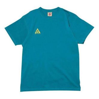 Nike ACG Small Logo Casual Short Sleeve Green BQ7343-379